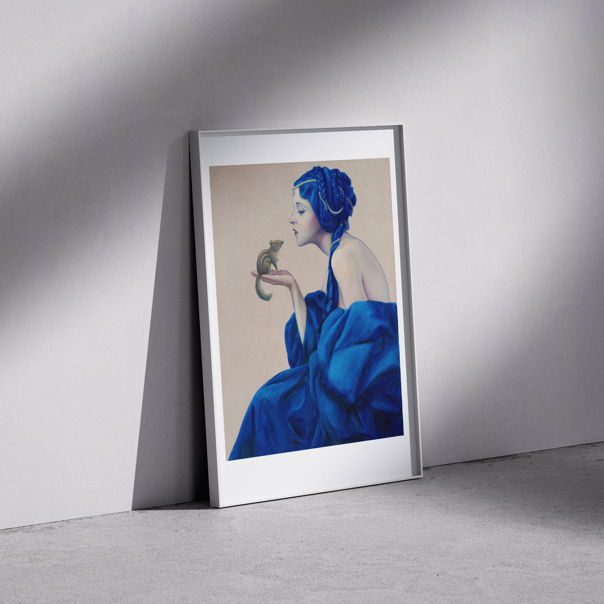 The Butterfly Girl Fine Art Print