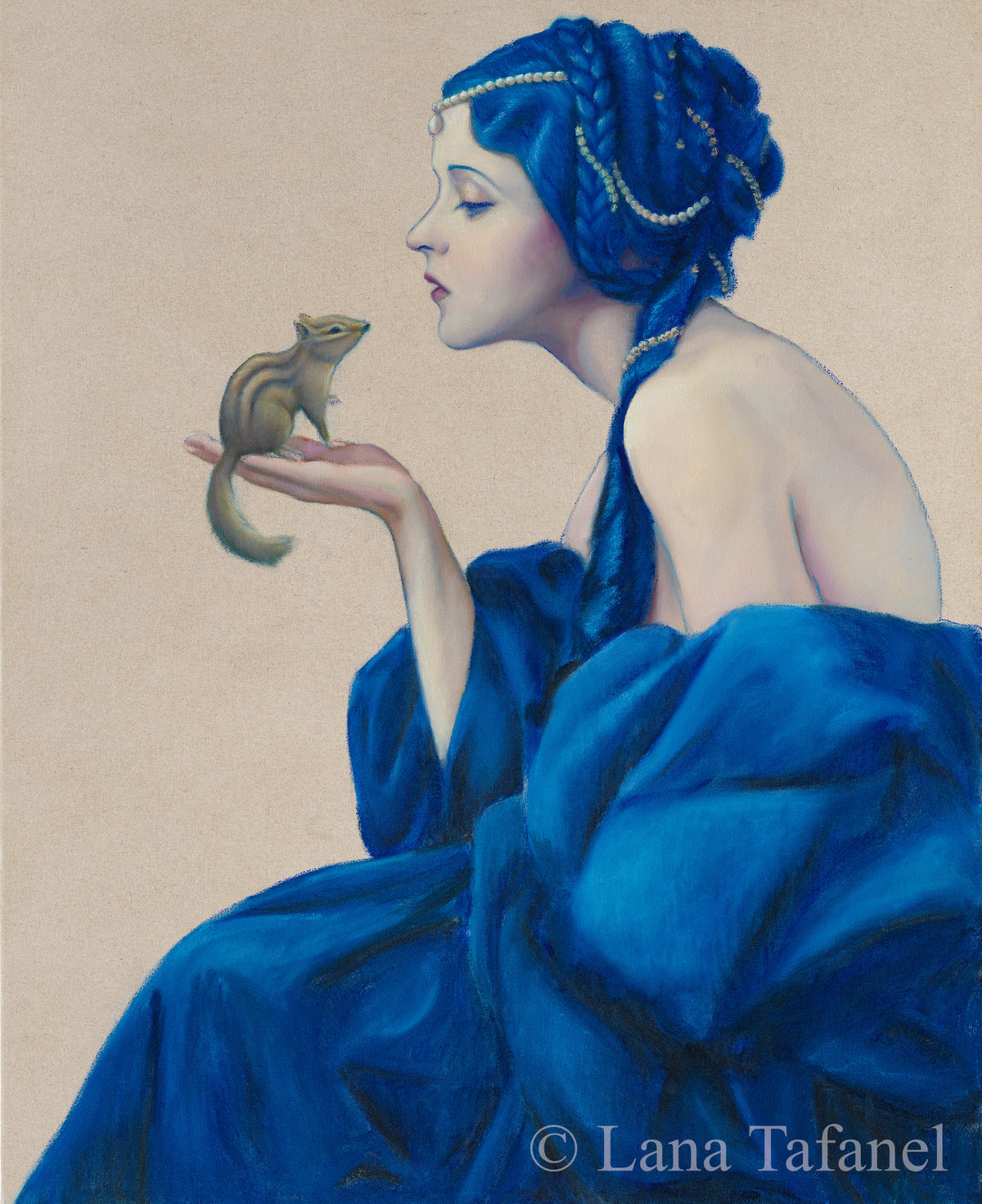 The Butterfly Girl Fine Art Print